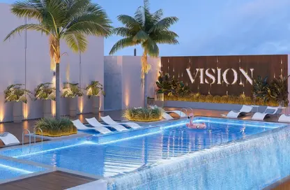 Apartment - 1 Bedroom - 2 Bathrooms for sale in Pearls by Vision - Dubai Silicon Oasis - Dubai