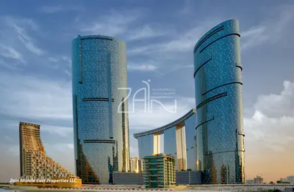 مكتب - استوديو - 2 حمامات للايجار في برج سكاي - شمس أبوظبي - جزيرة الريم - أبوظبي