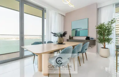 Apartment - 3 Bedrooms - 4 Bathrooms for rent in Beach Isle - EMAAR Beachfront - Dubai Harbour - Dubai