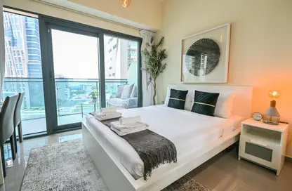 Apartment - Studio - 1 Bathroom for rent in Merano Tower - Business Bay - Dubai