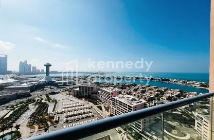 Water View image for: Apartment - 3 Bedrooms - 4 Bathrooms for sale in Fairmont Marina Residences - The Marina - Abu Dhabi, Image 1