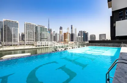 Apartment - Studio - 1 Bathroom for rent in Binghatti Canal - Business Bay - Dubai