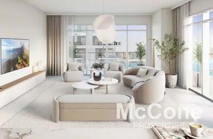 Living Room image for: Apartment - 3 Bedrooms - 4 Bathrooms for sale in Beach Mansion - EMAAR Beachfront - Dubai Harbour - Dubai, Image 1