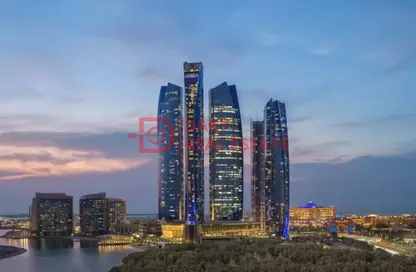 Outdoor Building image for: Apartment - 2 Bedrooms - 3 Bathrooms for rent in Etihad Tower 1 - Etihad Towers - Corniche Road - Abu Dhabi, Image 1