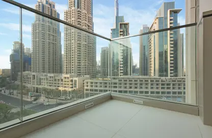 Balcony image for: Apartment - 2 Bedrooms - 3 Bathrooms for rent in Vida Residence Downtown - Downtown Dubai - Dubai, Image 1