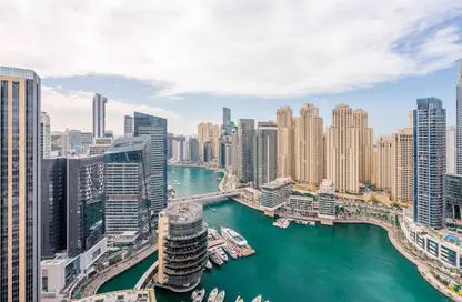 Apartment - 1 Bedroom - 1 Bathroom for rent in JW Marriott Hotel Marina - Dubai Marina - Dubai