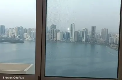 Apartment - 1 Bedroom - 2 Bathrooms for rent in Al Majaz 3 - Al Majaz - Sharjah