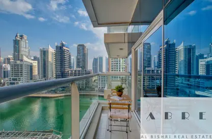 Apartment - 1 Bedroom - 2 Bathrooms for sale in Continental Tower - Dubai Marina - Dubai