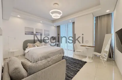 Apartment - Studio - 1 Bathroom for rent in Waves Tower - Business Bay - Dubai