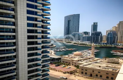 Apartment - Studio - 1 Bathroom for rent in Escan Tower - Dubai Marina - Dubai