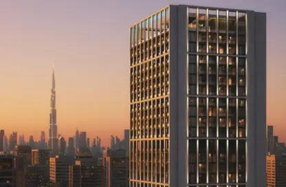 Apartment - 1 Bedroom - 2 Bathrooms for sale in Binghatti Moonlight - Al Jaddaf - Dubai
