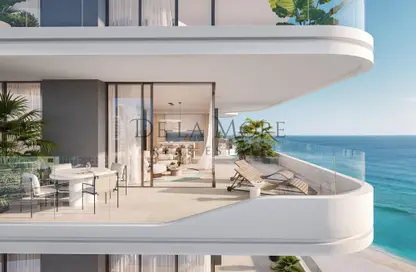 Terrace image for: Apartment - 1 Bedroom - 2 Bathrooms for sale in Nikki Beach Residences - Al Marjan Island - Ras Al Khaimah, Image 1