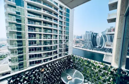شقة - غرفة نوم - 2 حمامات للبيع في برج هاميلتون - الخليج التجاري - دبي