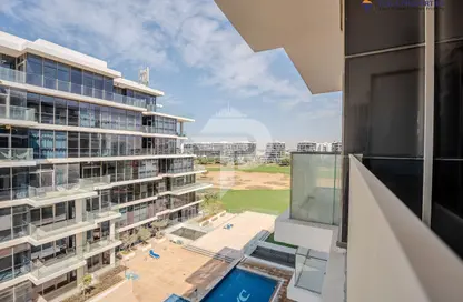 Apartment - Studio - 1 Bathroom for rent in Golf Promenade 4B - Golf Promenade - DAMAC Hills - Dubai