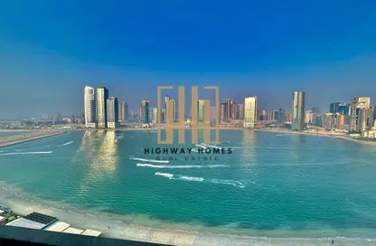 Apartment - 1 Bedroom - 2 Bathrooms for rent in La Plage Tower - Al Mamzar - Sharjah - Sharjah