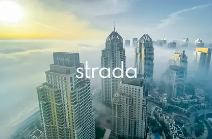 شقة - 2 غرف نوم - 3 حمامات للايجار في بوابة المارينا 1 - مارينا جيت - دبي مارينا - دبي