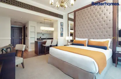Room / Bedroom image for: Apartment - 1 Bathroom for rent in Dukes The Palm - Palm Jumeirah - Dubai, Image 1
