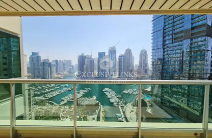 Apartment - 3 Bedrooms - 4 Bathrooms for rent in Al Mass Tower - Emaar 6 Towers - Dubai Marina - Dubai