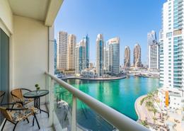 Apartment - 1 bedroom - 1 bathroom for rent in Marina View Tower A - Marina View - Dubai Marina - Dubai