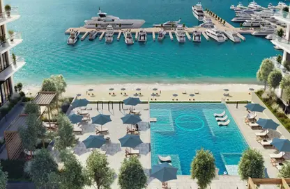 Apartment - 1 Bedroom - 1 Bathroom for sale in Beach Mansion - EMAAR Beachfront - Dubai Harbour - Dubai