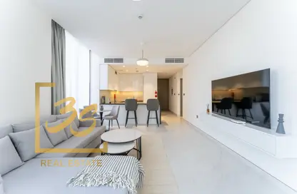 Living / Dining Room image for: Apartment - 1 Bedroom - 2 Bathrooms for sale in Residences 29 - District One - Mohammed Bin Rashid City - Dubai, Image 1