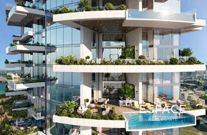 Pool image for: Apartment - 2 Bedrooms - 2 Bathrooms for sale in Cavalli Casa Tower - Al Sufouh 2 - Al Sufouh - Dubai, Image 1