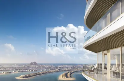 Apartment - 3 Bedrooms - 4 Bathrooms for sale in Seapoint - EMAAR Beachfront - Dubai Harbour - Dubai