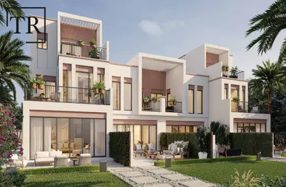 Townhouse - 5 Bedrooms - 6 Bathrooms for sale in Costa Brava 1 - Costa Brava at DAMAC Lagoons - Damac Lagoons - Dubai