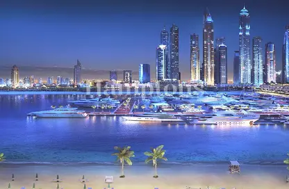 Water View image for: Apartment - 2 Bedrooms - 2 Bathrooms for sale in Seapoint - EMAAR Beachfront - Dubai Harbour - Dubai, Image 1