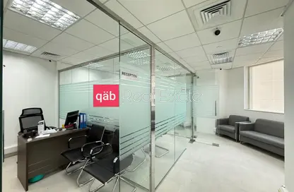 Office Space - Studio - 1 Bathroom for rent in Blue Tower - Sheikh Zayed Road - Dubai