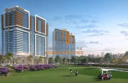Outdoor Building image for: Apartment - 2 Bedrooms - 3 Bathrooms for sale in Golf Gate - DAMAC Hills - Dubai, Image 1
