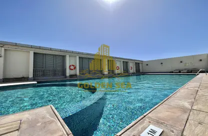 Pool image for: Apartment - 2 Bedrooms - 3 Bathrooms for rent in Danat Towers - Muroor Area - Abu Dhabi, Image 1