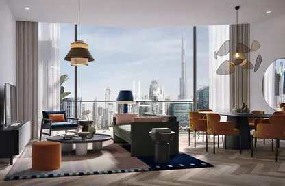 شقة - غرفة نوم - 2 حمامات للبيع في بنينسولا ثري - بنينسولا - الخليج التجاري - دبي شقة - غرفة نوم - 2 حمامات للبيع في بنينسولا ثري - بنينسولا - الخليج التجاري - دبي