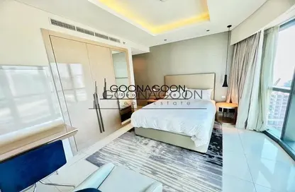 Room / Bedroom image for: Apartment - 3 Bedrooms - 3 Bathrooms for sale in Tower A - DAMAC Towers by Paramount - Business Bay - Dubai, Image 1