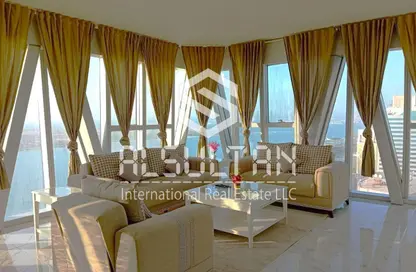 شقة - 3 غرف نوم - 3 حمامات للايجار في برج الجزيرة - شارع الكورنيش - أبوظبي