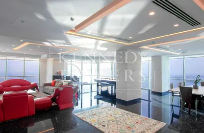 Apartment - 4 Bedrooms - 4 Bathrooms for rent in Al Fattan Marine Tower - Al Fattan Marine Towers - Jumeirah Beach Residence - Dubai