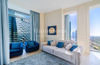 شقة - 2 غرف نوم - 3 حمامات للايجار في برج فيستا 2 - برج فيستا - وسط مدينة دبي - دبي