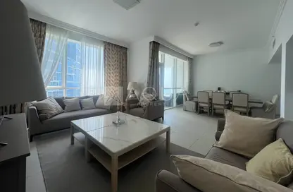 Apartment - 2 Bedrooms - 3 Bathrooms for rent in Al Bateen Residences - Jumeirah Beach Residence - Dubai