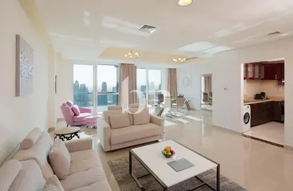 Hotel  and  Hotel Apartment - 1 Bedroom - 2 Bathrooms for rent in Al Dar tower - Dubai Marina - Dubai