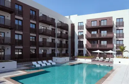Apartment - 1 Bedroom - 2 Bathrooms for rent in Eaton Place - Jumeirah Village Circle - Dubai