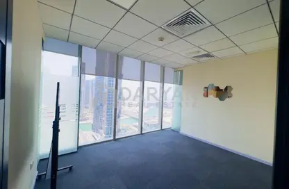Office Space - Studio - 1 Bathroom for rent in The Prism - Business Bay - Dubai