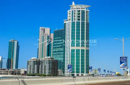 Apartment - 1 Bedroom - 2 Bathrooms for rent in RAK Tower - Marina Square - Al Reem Island - Abu Dhabi