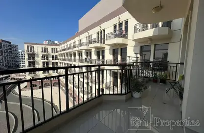 Balcony image for: Apartment - 1 Bedroom - 2 Bathrooms for sale in Lincoln Park - West Side - Lincoln Park - Arjan - Dubai, Image 1