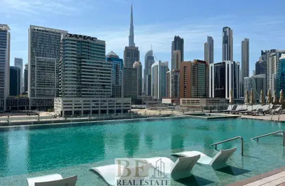 شقة - غرفة نوم - 2 حمامات للايجار في 15 Northside - Tower 2 - 15 نورث سايد - الخليج التجاري - دبي