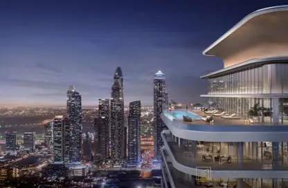 Apartment - 2 Bedrooms - 3 Bathrooms for sale in Seapoint - EMAAR Beachfront - Dubai Harbour - Dubai