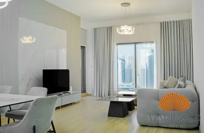 Apartment - 1 Bedroom - 2 Bathrooms for rent in Green Lakes Towers - JLT Cluster S - Jumeirah Lake Towers - Dubai
