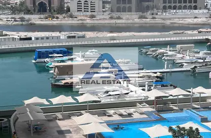 Water View image for: Apartment - 3 Bedrooms - 4 Bathrooms for rent in Al Bateen Wharf - Al Bateen - Abu Dhabi, Image 1