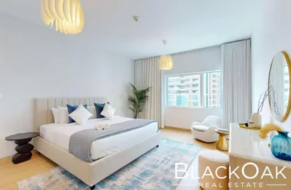 Apartment - 2 Bedrooms - 3 Bathrooms for rent in MAG 218 - Dubai Marina - Dubai