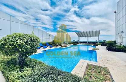 شقة - 3 غرف نوم - 5 حمامات للايجار في خالدية سنتر - كورنيش الخالدية - الخالدية - أبوظبي