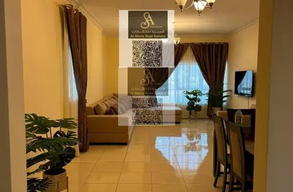Apartment - 2 Bedrooms - 2 Bathrooms for sale in Orient Tower 1 - Orient Towers - Al Bustan - Ajman